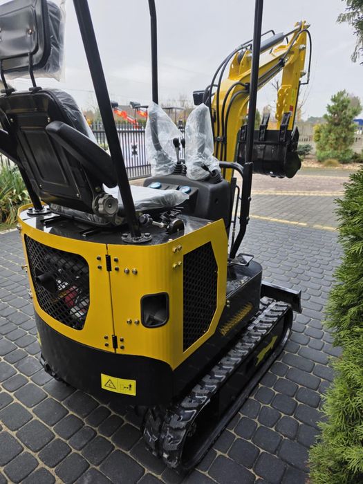 Minikoparka 1 tona , silnik diesel