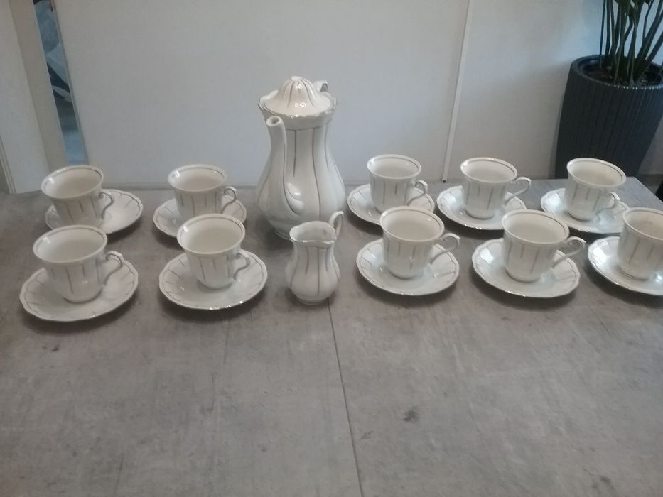 Serwis kawowy porcelana Wałbrzych