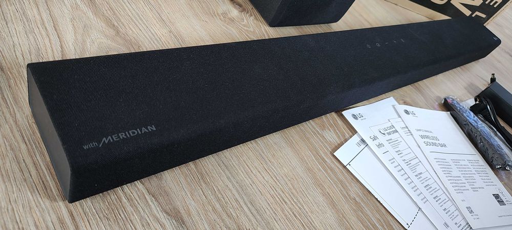Nowy Soundbar LG S65Q Hi-Res 420W Meridian AI Sound Gwarancja 2 lata