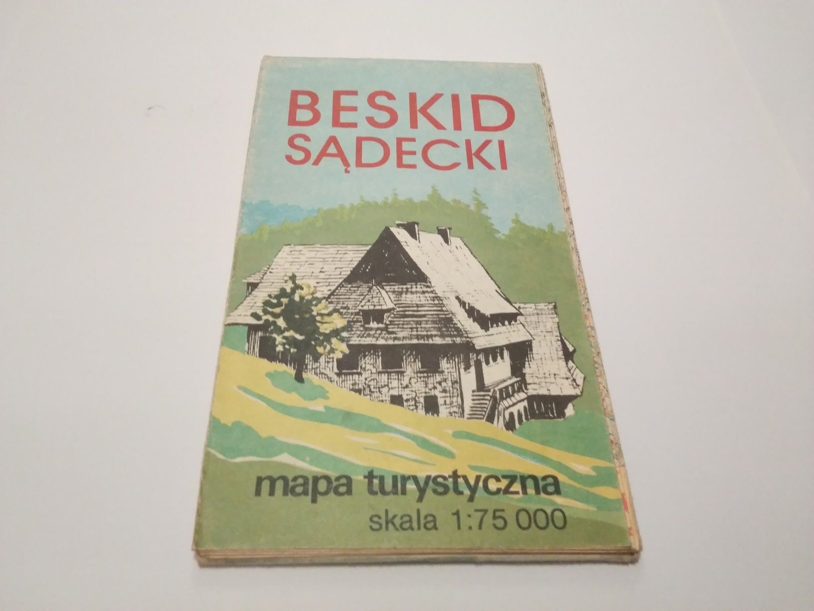 Mapa Beskid Sądecki