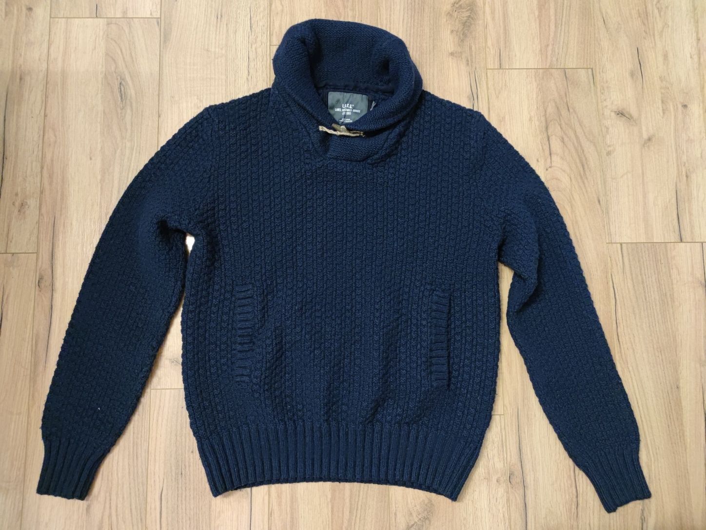 Męski sweter wełna H&M rozmiar xl