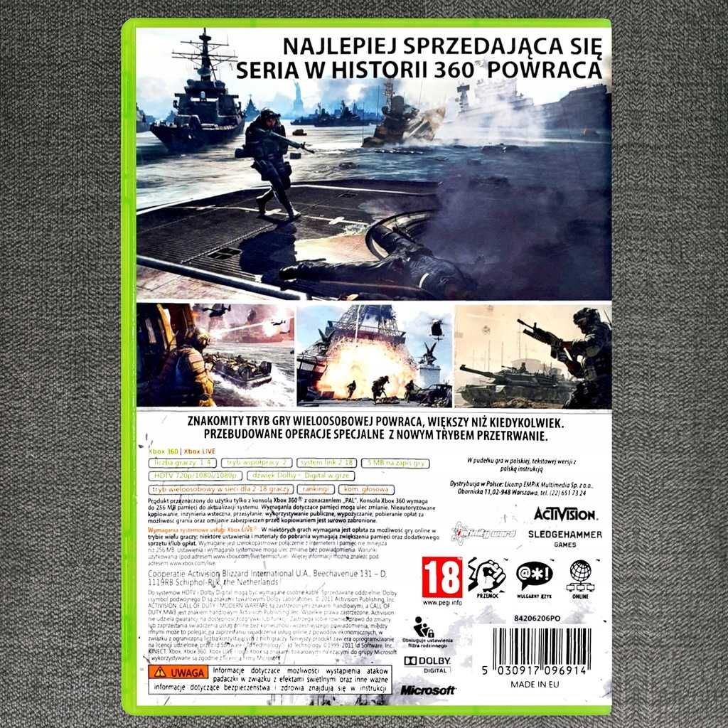 Call Of Duty Modern Warfare 3 PL Xbox 360 Polskie Napisy Cod MW3