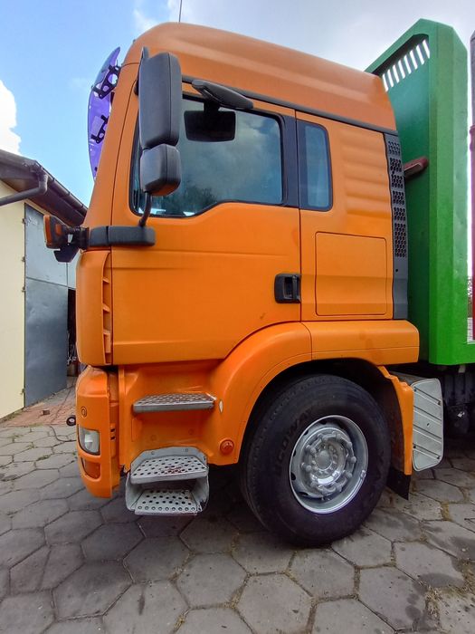 MAN TGA.do transportu drewna, do lasu,   zestaw