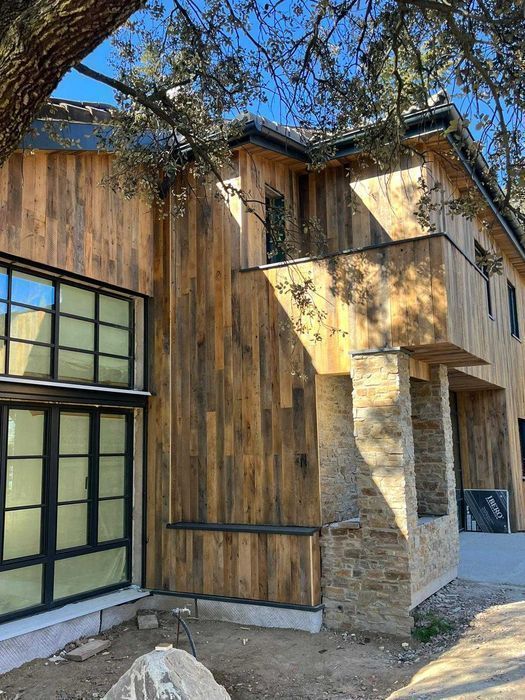 Stare Drewno Rustykalne stare deski na elewacje ścianę sufit