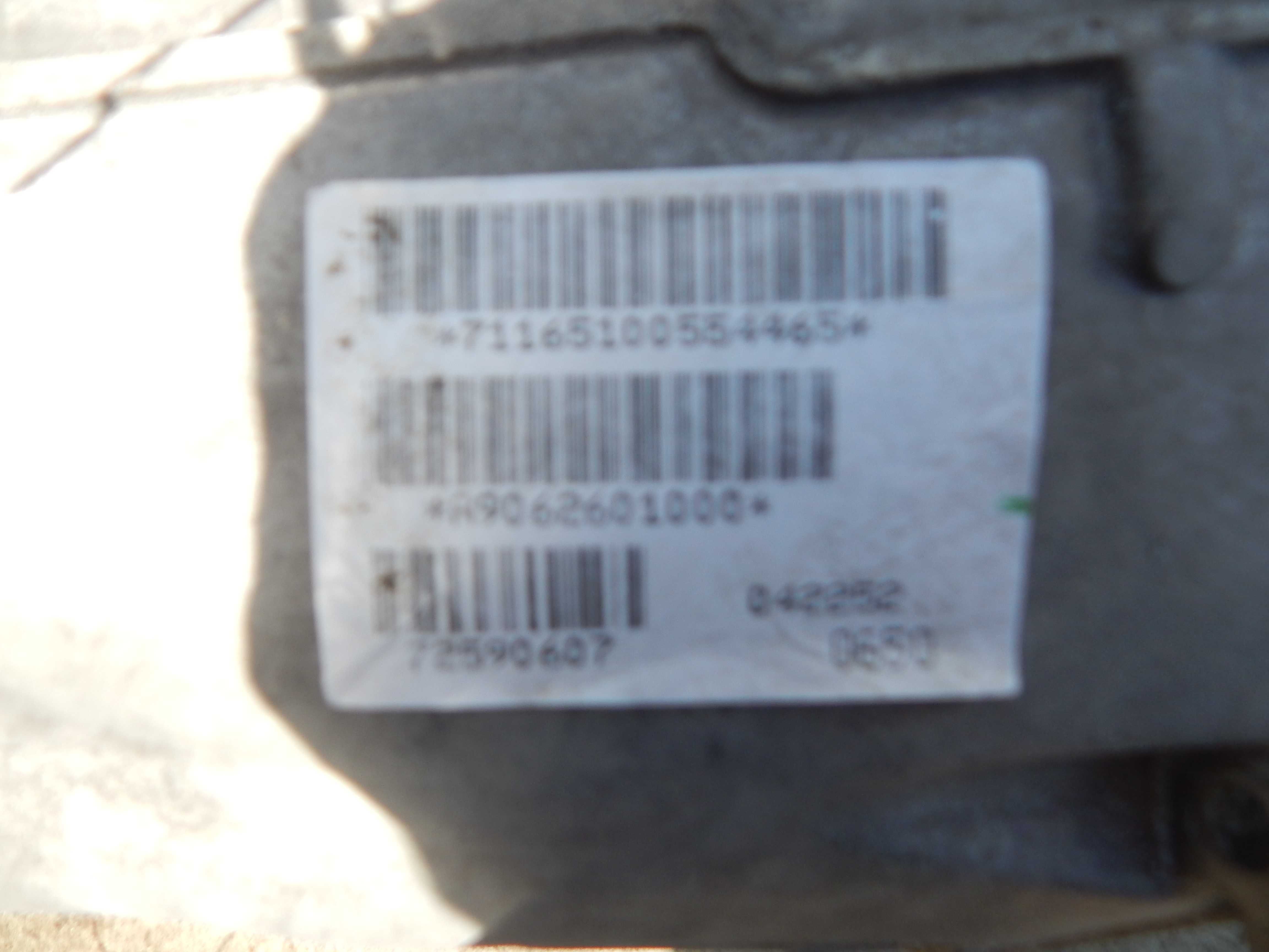 skrzynia biegów mercedes sprinter 906 2,2 cdi om 646