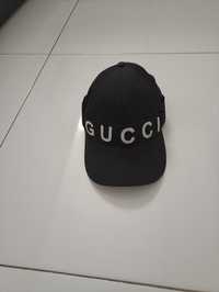 Czapka z daszkiem Gucci czarna