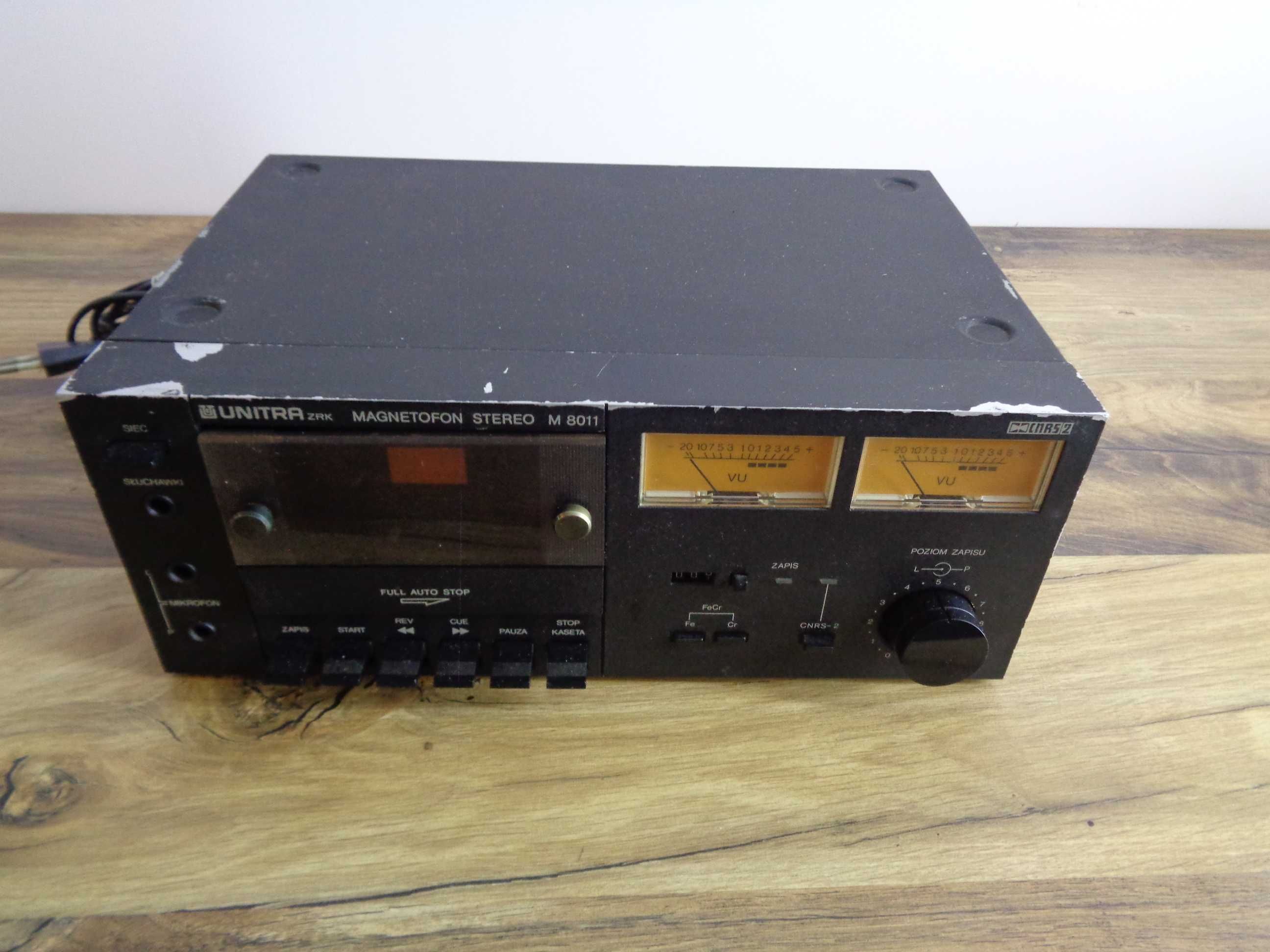 Unitra ZRK M 8011 magnetofon steorofoniczny