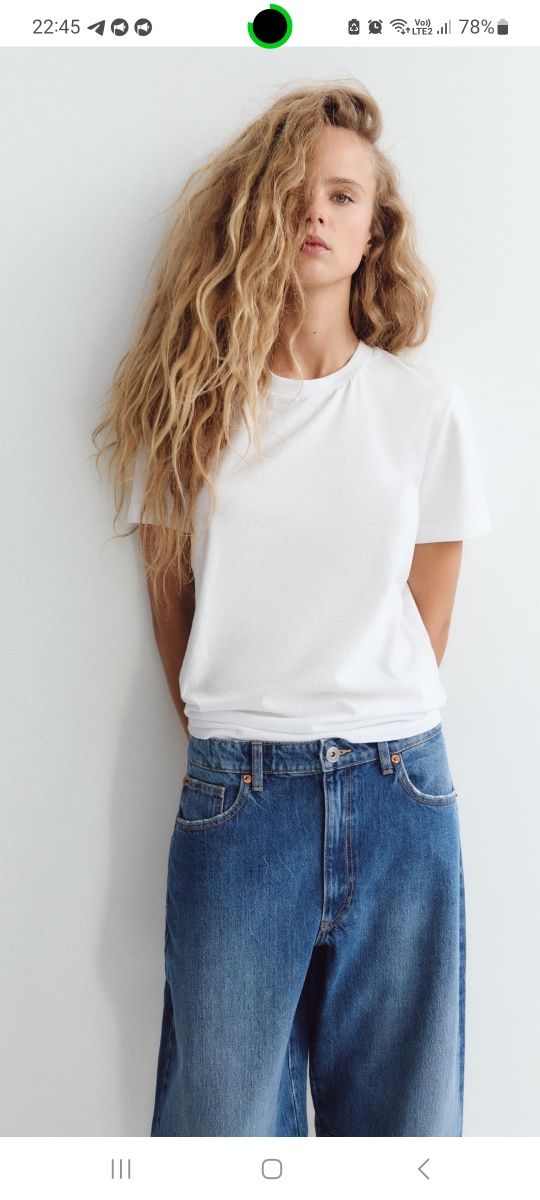Джынсы багги zara женские