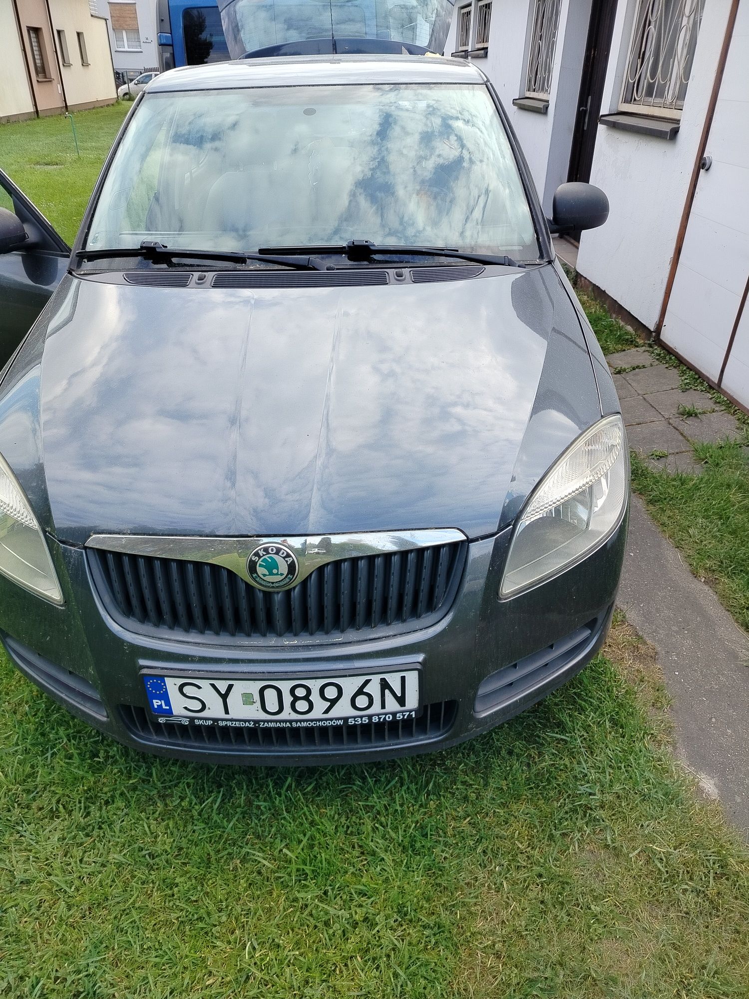 Skoda Fabia uszkodzona