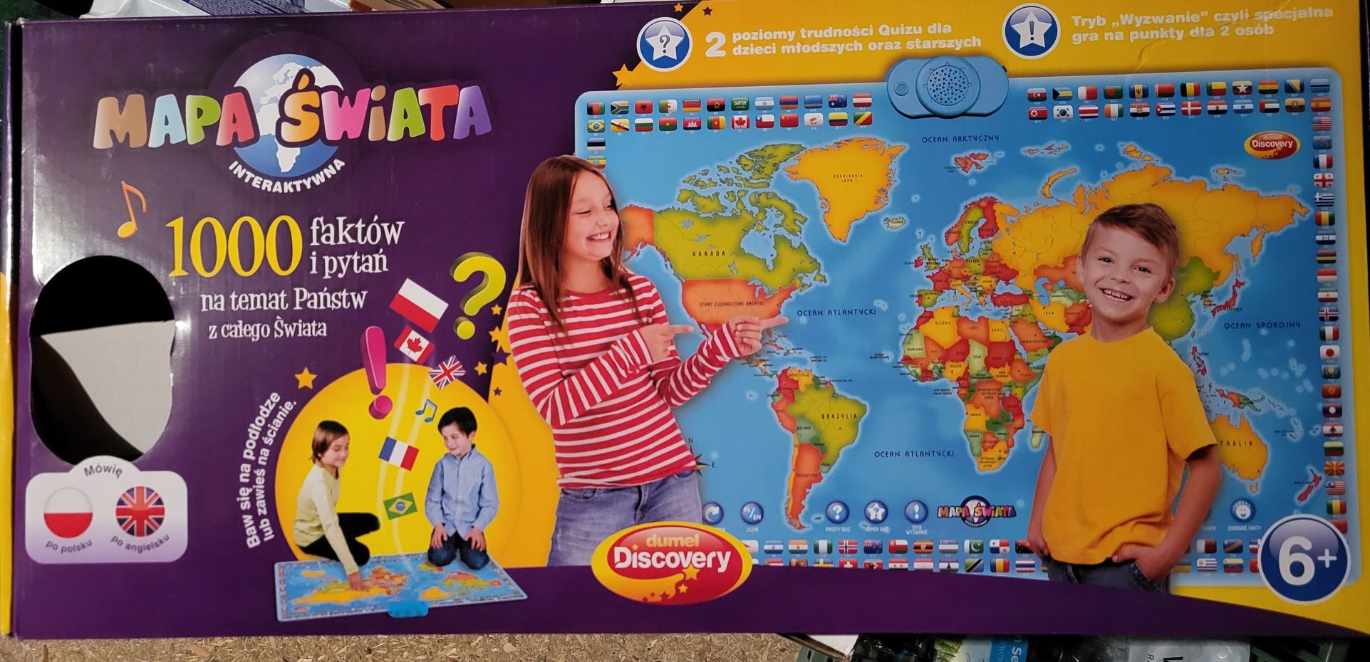 Interaktywna mapa świata