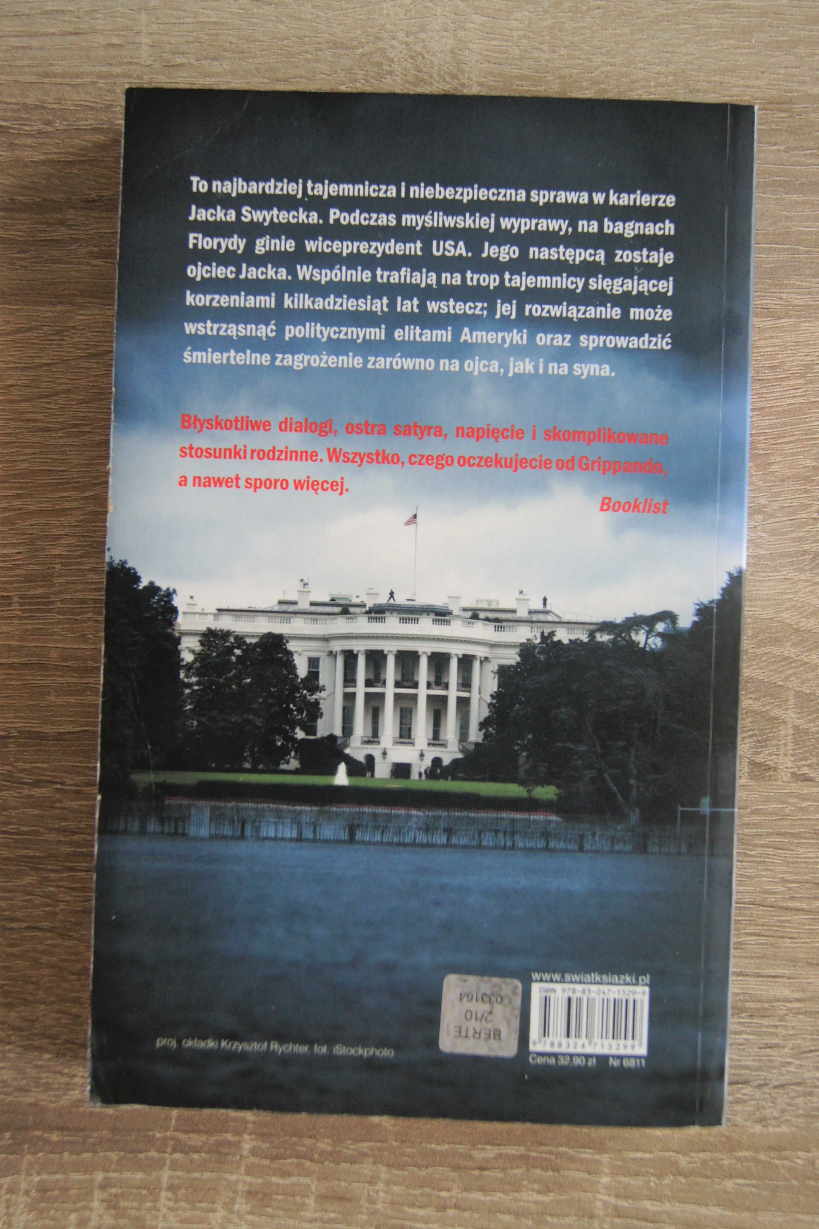 Thriller Wieczny uciekinier James Grippando bdb