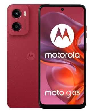 Motorola G05 4/128GB Nowa (czerwony)