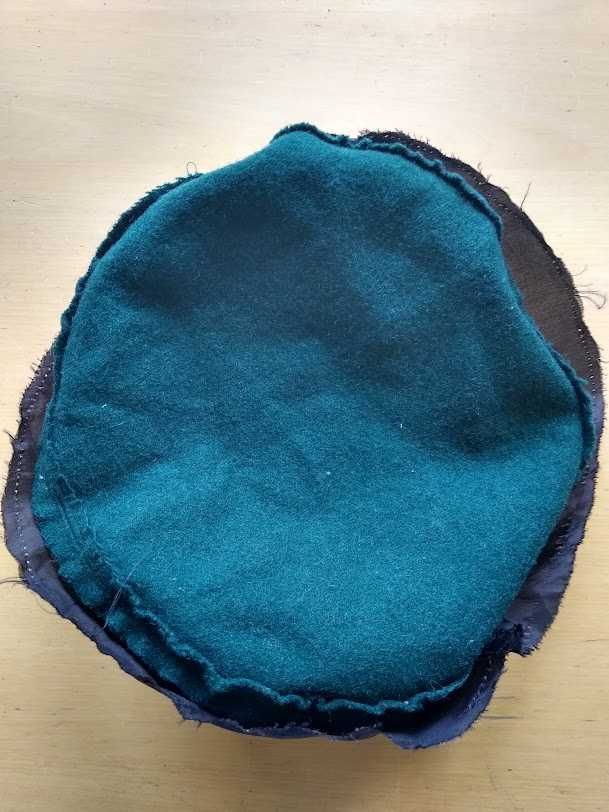 Beret Harcerski ZHP ciemnozielony rozm 6 obwod 57 cm