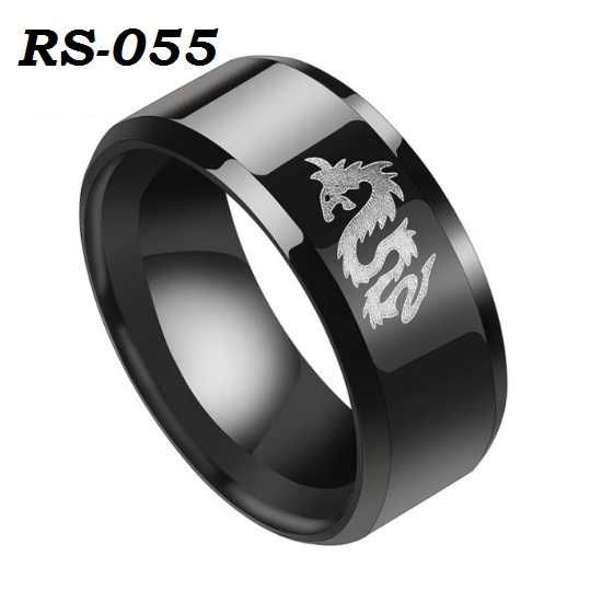 Каблучка перстень медична сталь скорпіон дракон череп карти піка 8мм
