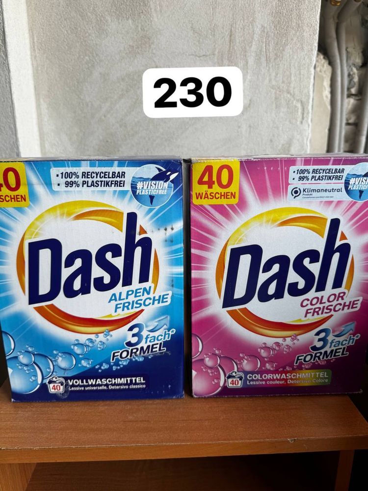 Пральний порошок/dash,dalli,denk mit