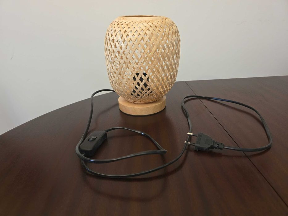 Candeiro Artesanal - Art Deco (Novo) Luz mesa Banquinha Cabeceira