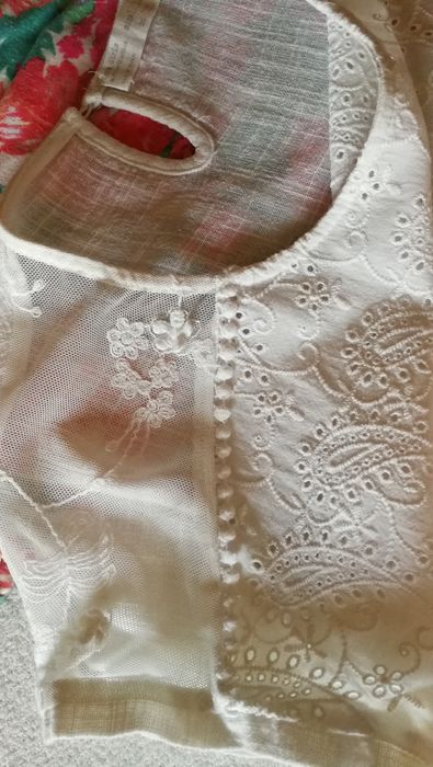 Blusa bordada +Leggings ZARA 11-12 A