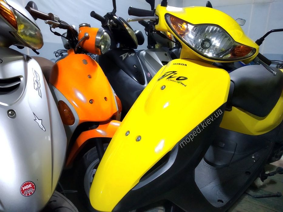 HONDA dio 27 pal white скутер мопед с контейнера