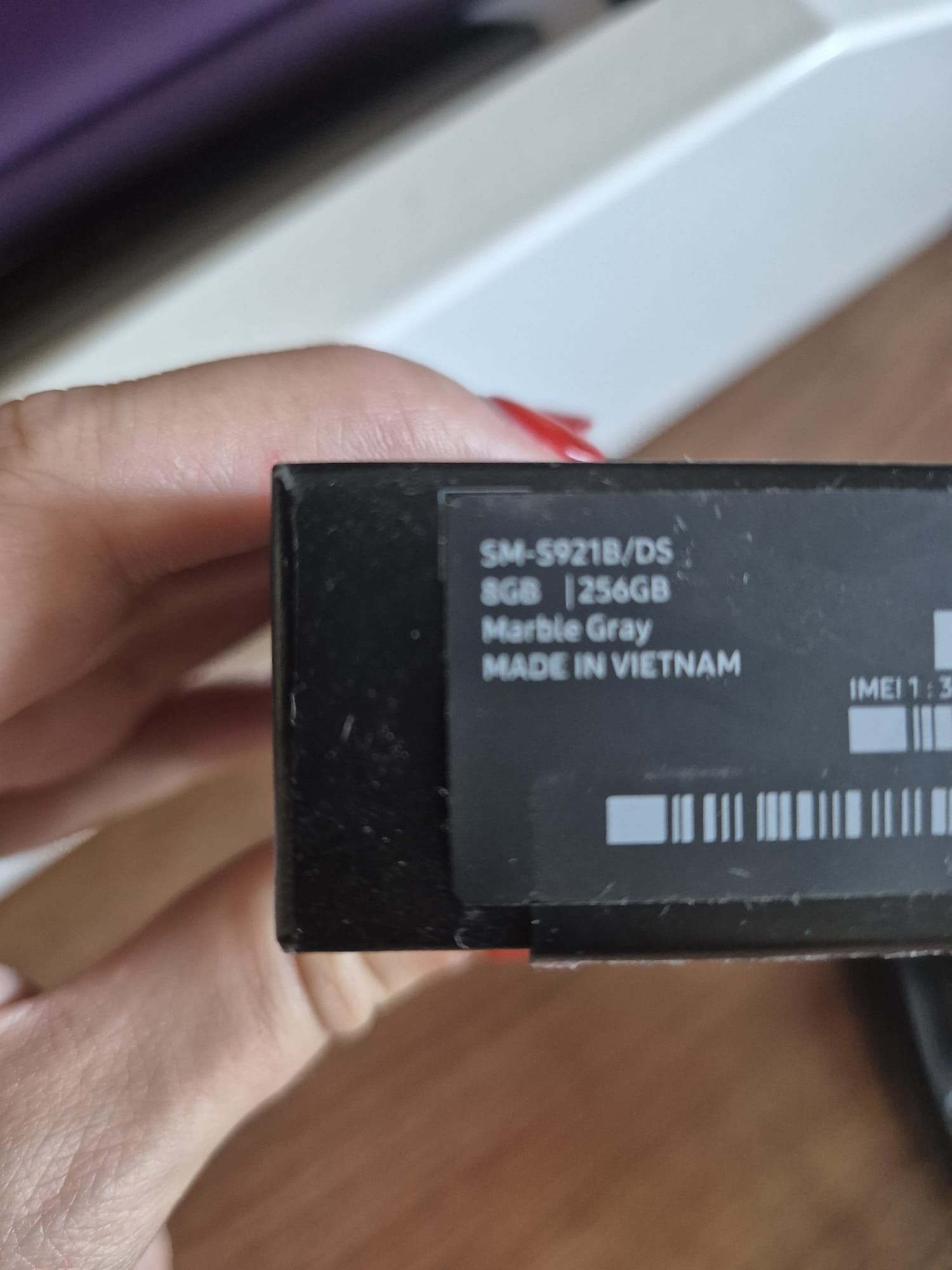 Samsung Galaxy S 24  8GB/256 como Novo