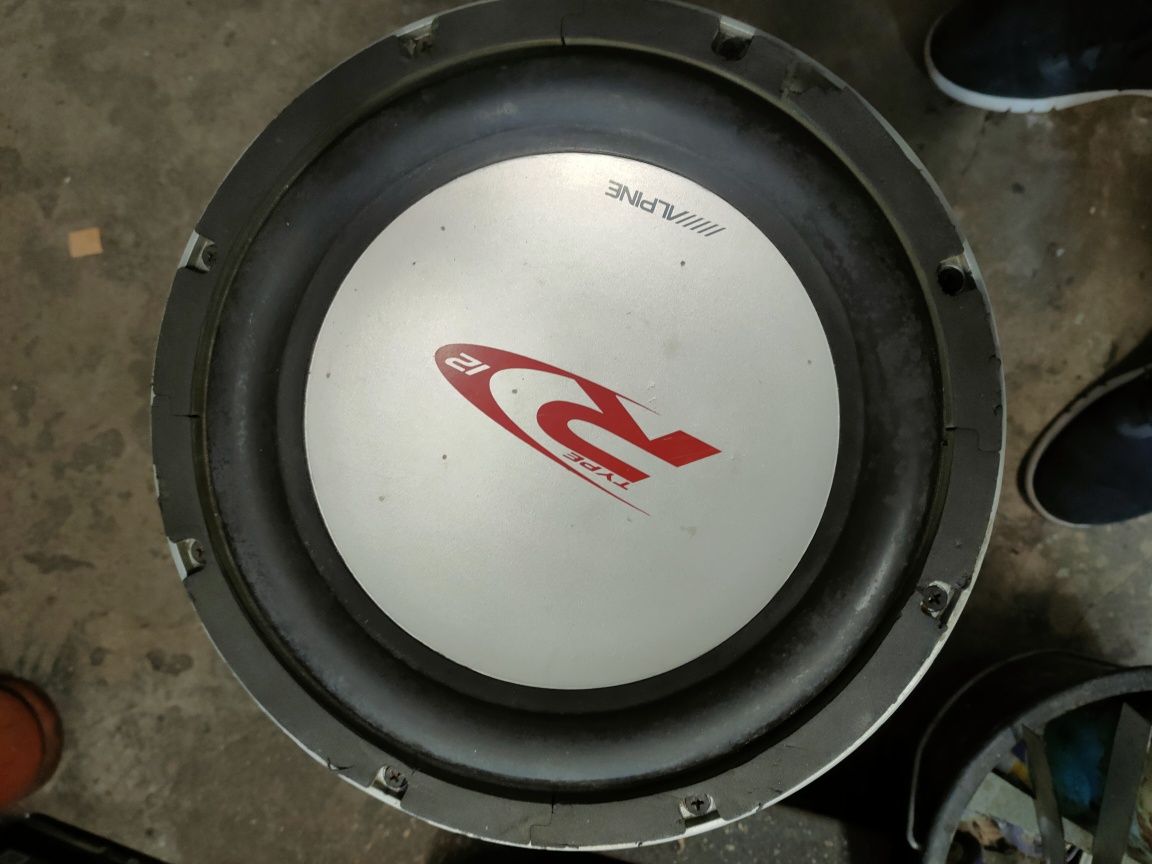 Alpine Swr-1240 4 ohm tuba subwoofer