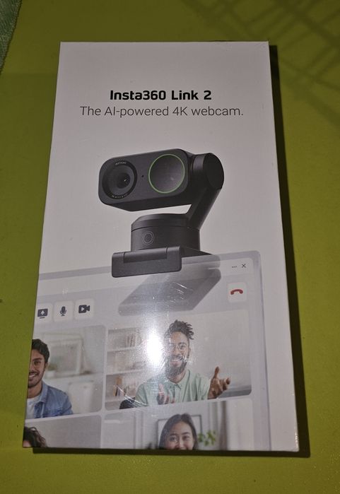 Webcam 4k Insta360 Link 2 e Link 2 C standard bundle seladas