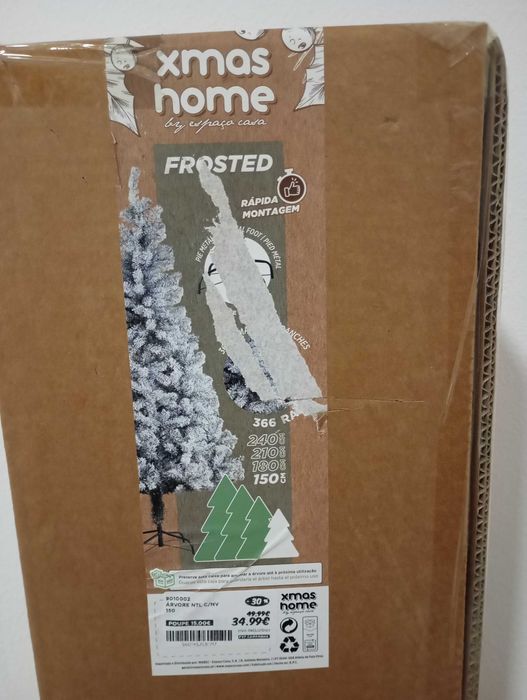 Árvore de Natal Frosted