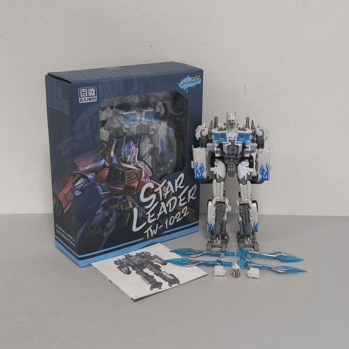 Игрушка Робот Трансформер ОПТИМУС ПРАЙМ 18см Белый OPTIMUS PRIME