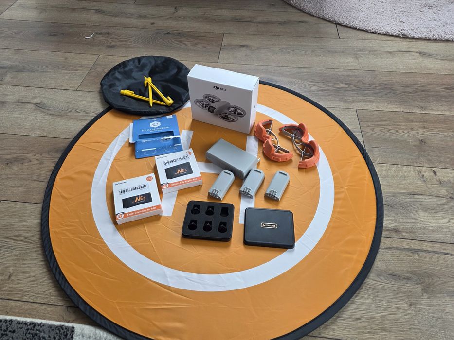 Nowy Dron Dji Neo Dji Care dużo akcesoriów