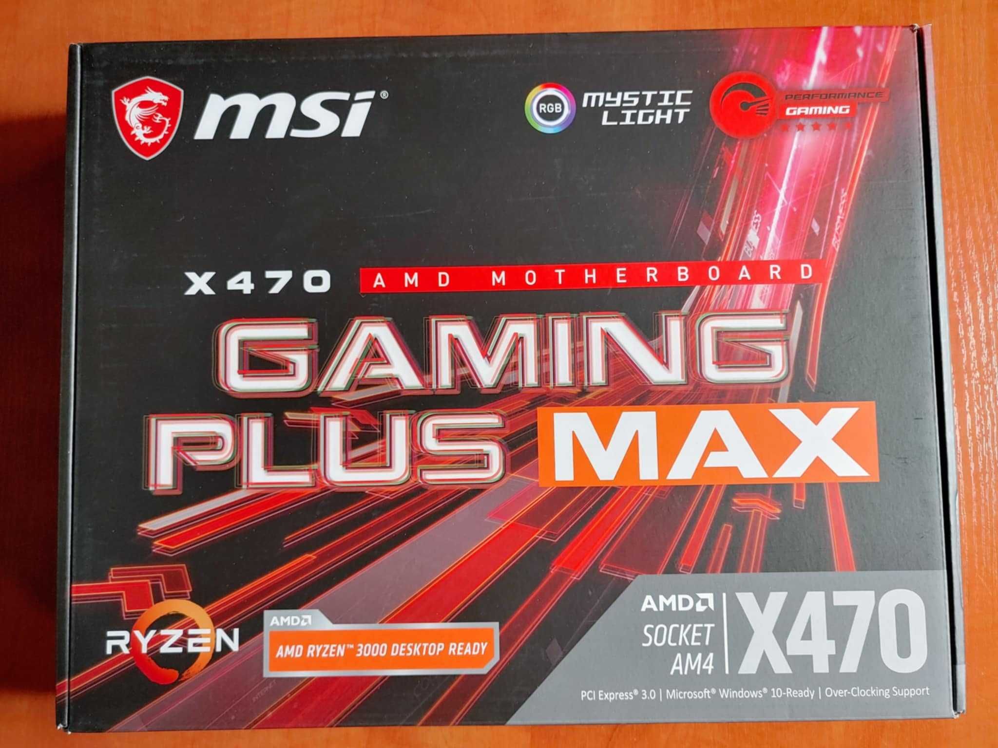 Płyta główna MSI X470 GAMING PRO MAX + Bluetooth + Gratis Wysyłka