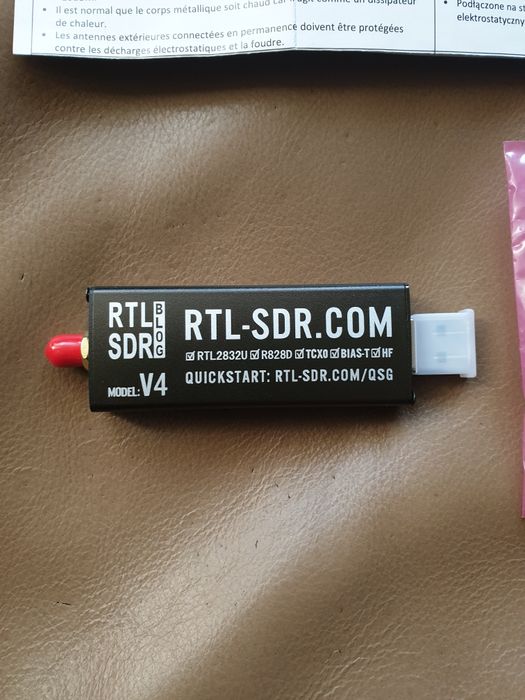 Oryginalny Rtl SDR v4 rtl blog skaner szerokopasmowy