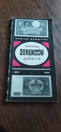 Katalog Banknotów polskich Marian Kowalski