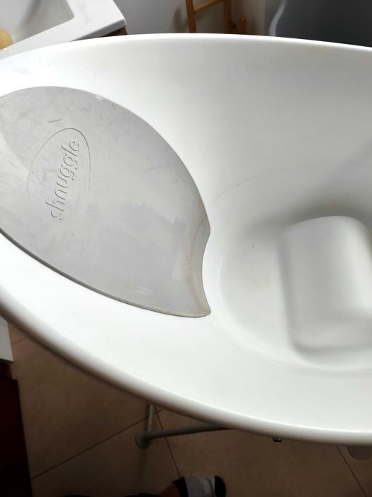 Banheira Shnuggle com suporte