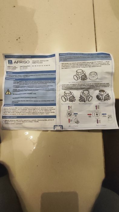 Siłownik zaworu trój,lub czterodrogowego Afriso ARM 343 ProClick