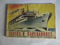 Caderneta Cromos Branca de Neve, Navios e Navegadores.