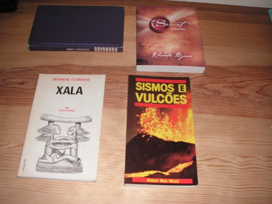 Xala Sembène Ousmane, Sayonara James A. Michener, Secret, Sismos e Vul