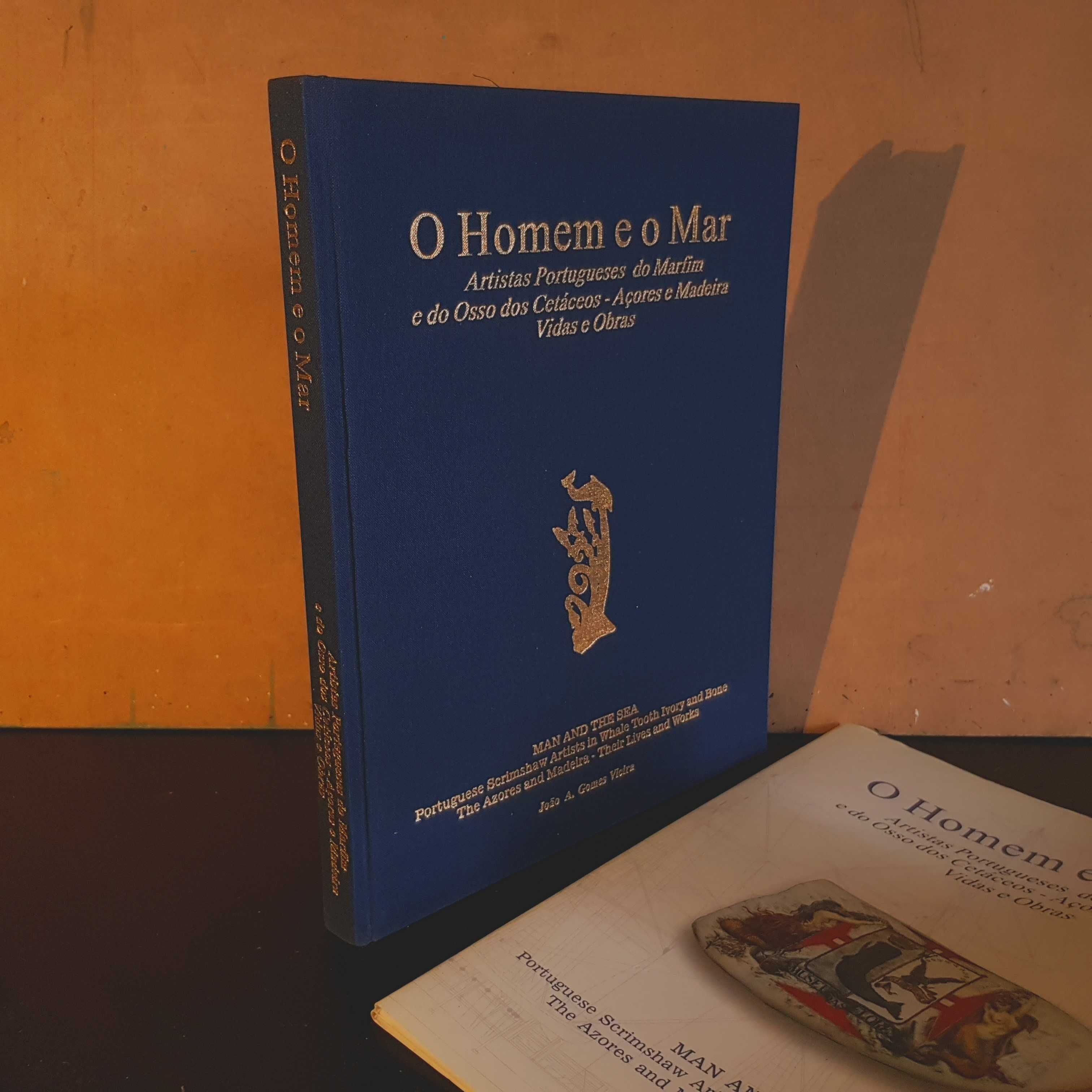 [Raro] O Homem e o Mar - Artistas Portugueses do Marfim e do Osso Cet.