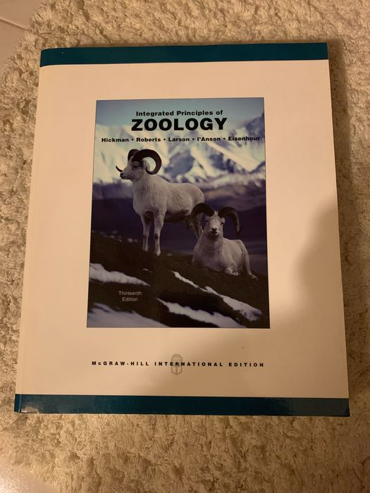 Livro Universitário - Principles of Zoology - Hickman/Roberts