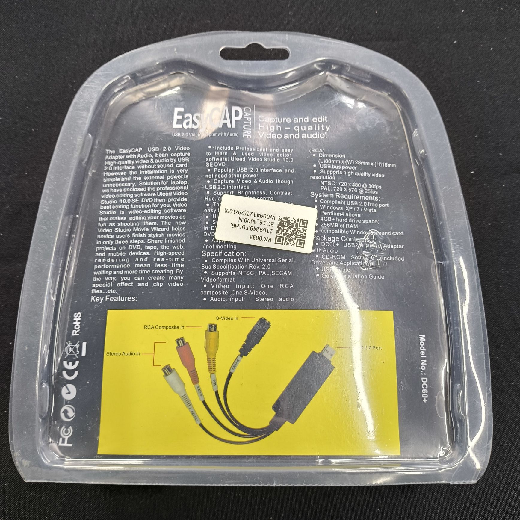Conversor VHS para PC