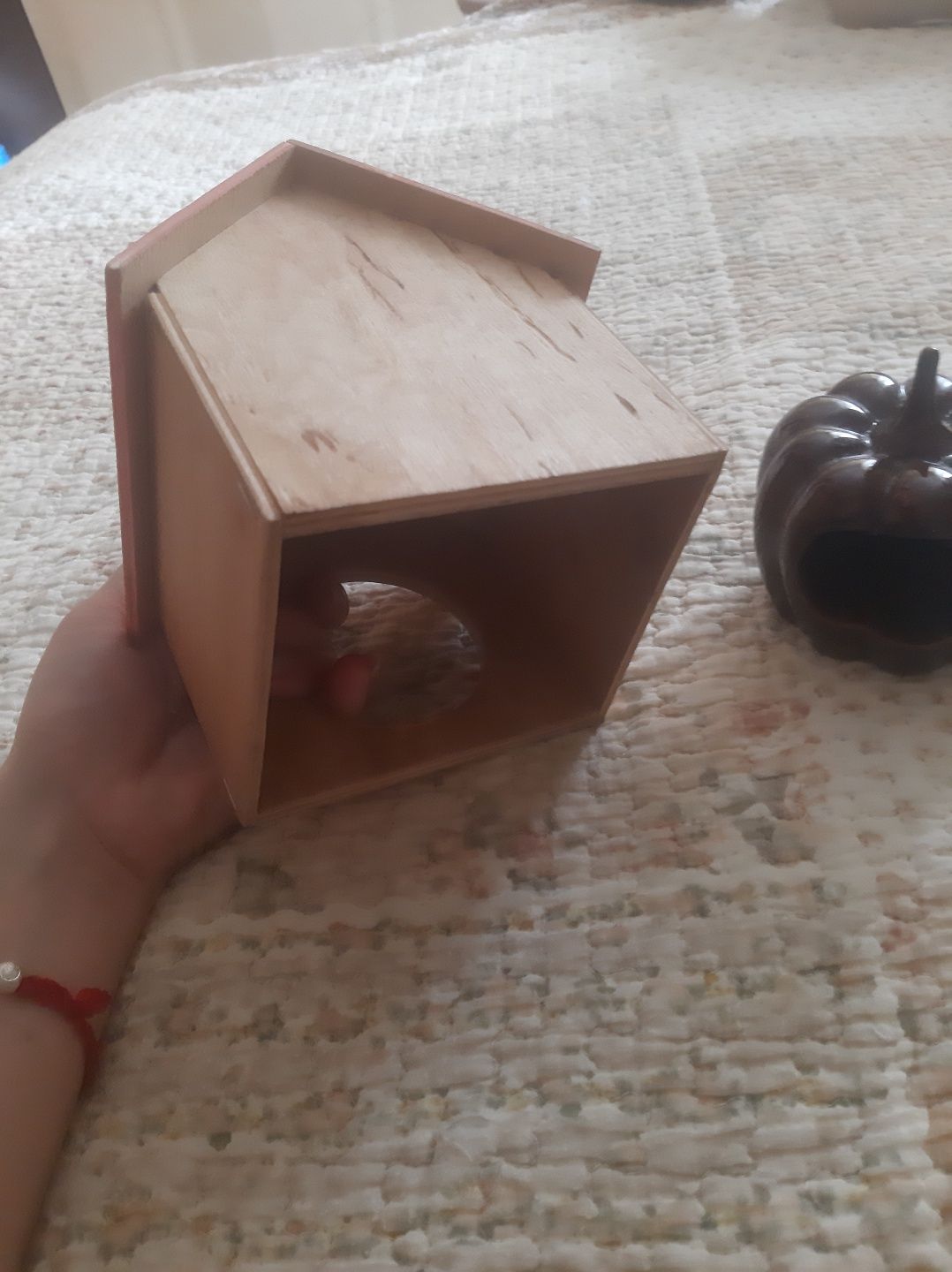 Домик для хомяка деревянный