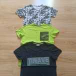 T-shirty chłopięce rozm.170 3 szt.