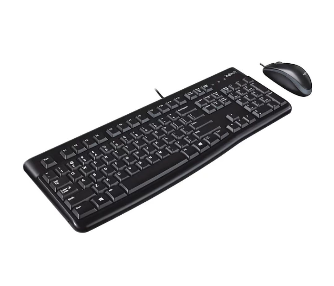 Комплект клавіатура плюс мишка LOGITECH MK120 USB UA BLACK