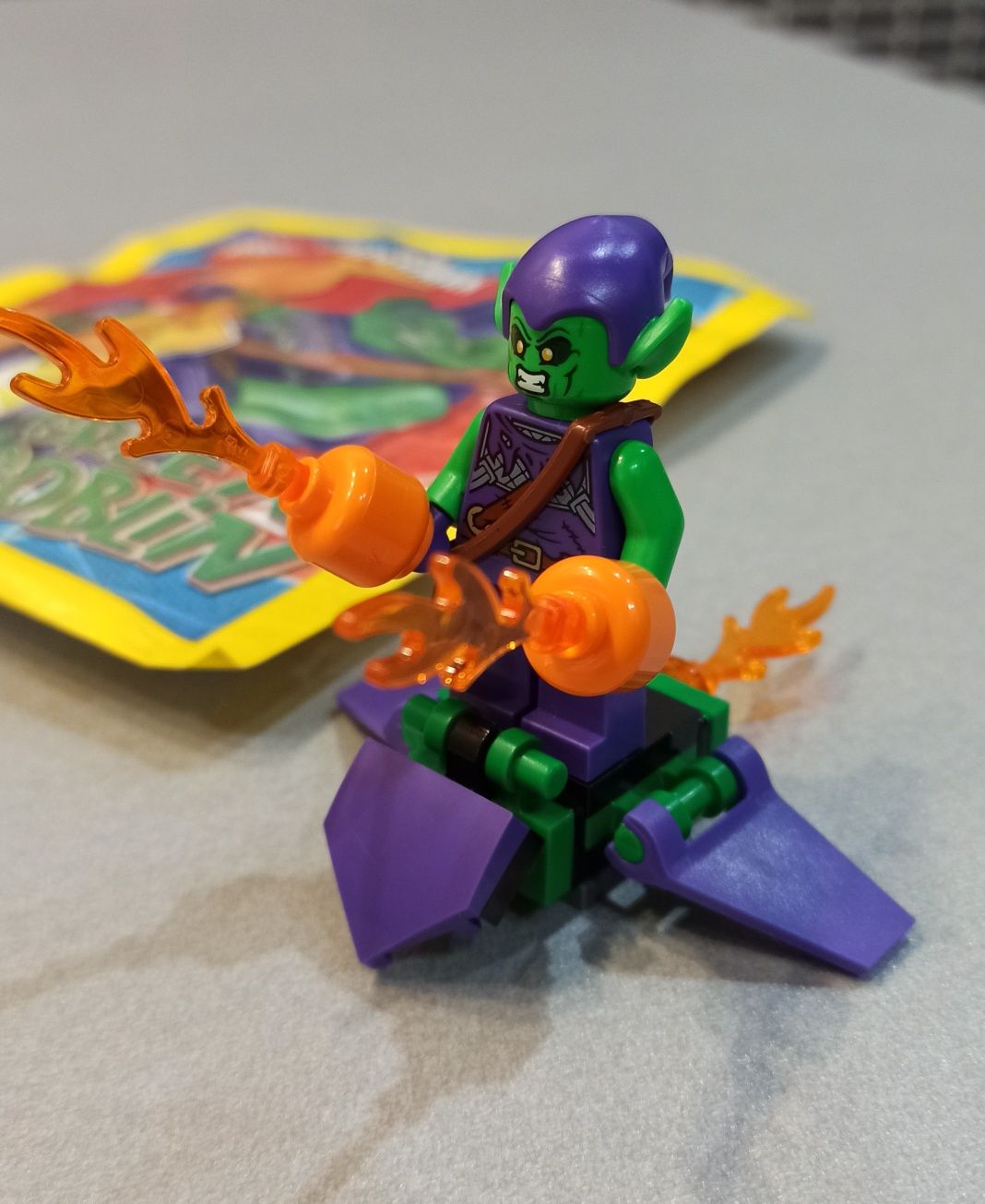 Lego (оригінал) Green Goblin Marvel Spiderman чоловічок конструктор