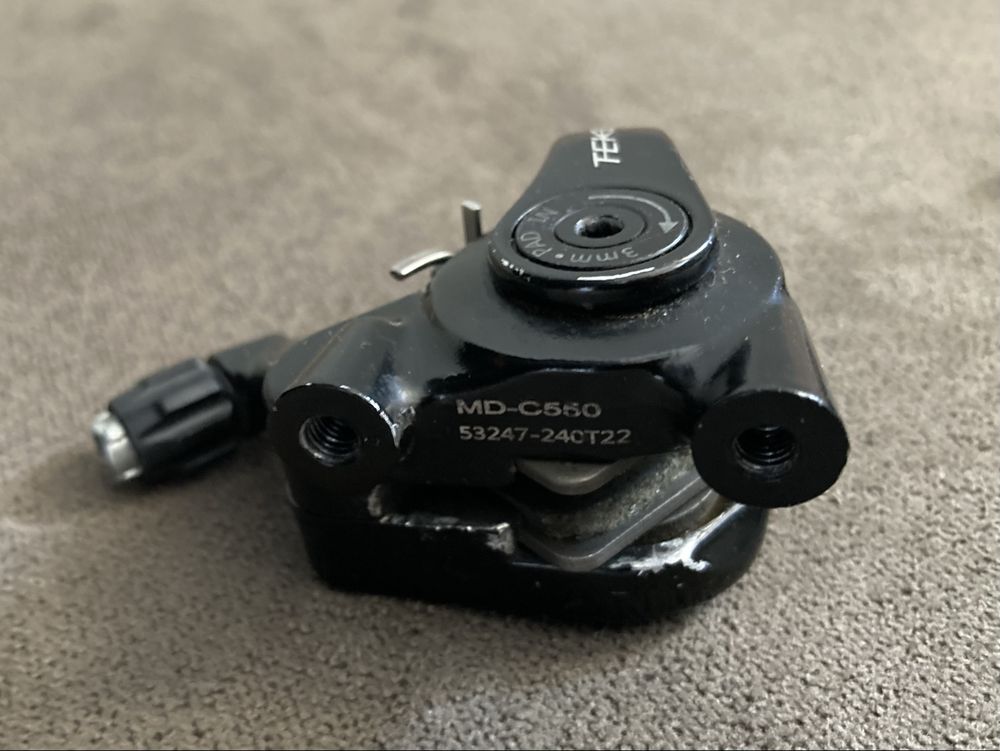 Zaciski hamulcowe mechaniczne Tektro MD-C550 uzywane gravel szosa