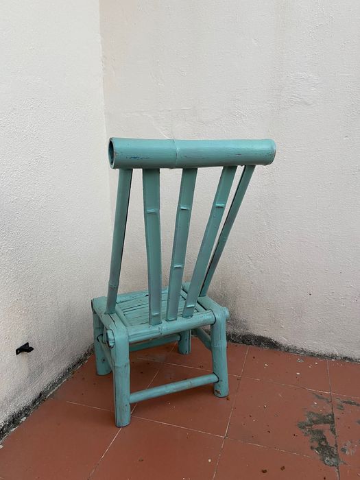 Cadeira chinesa bambú