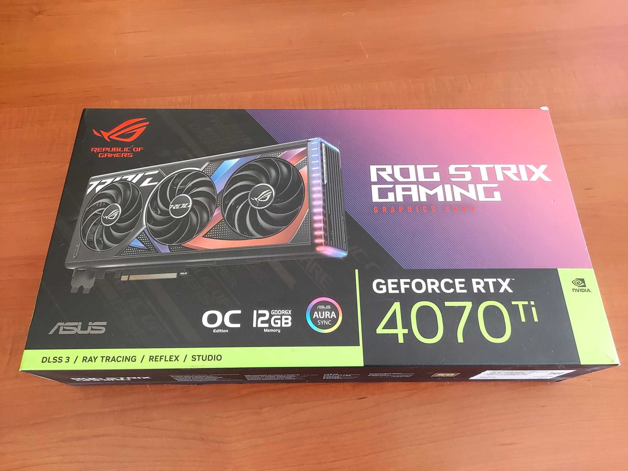 ROG Strix GeForce RTX 4070Ti 12GB GDDR6X OC Edition