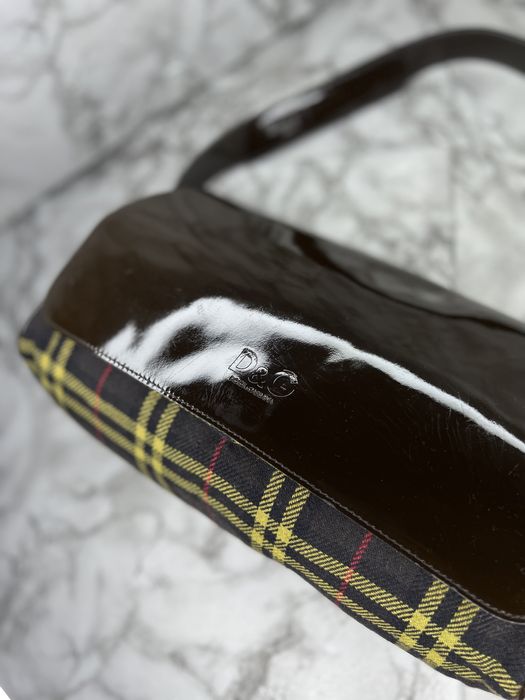 Сумка кожаная лаковая D&G dolce & gabbana оригинал