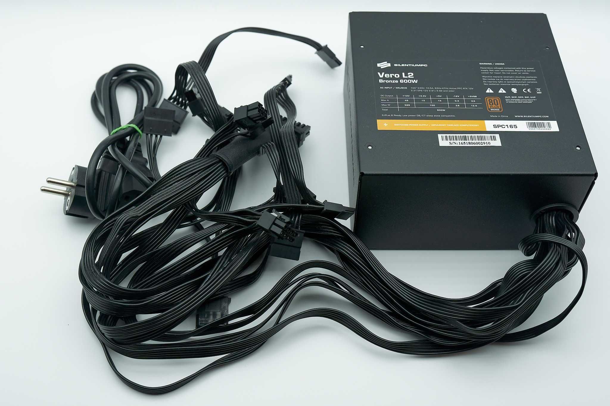 Zasilacz SilentiumPC Vero L2 Bronze 600W