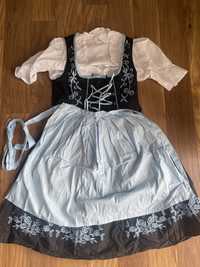 Dirndl Oktoberfest rozmiar 38-40, 3 elementy