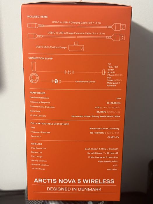 SteelSeries Arctis Nova 5 Wireless
