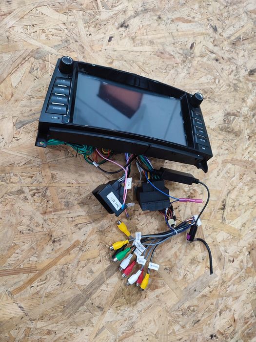 Radio 2 din Mercedes c klasa w203 navi